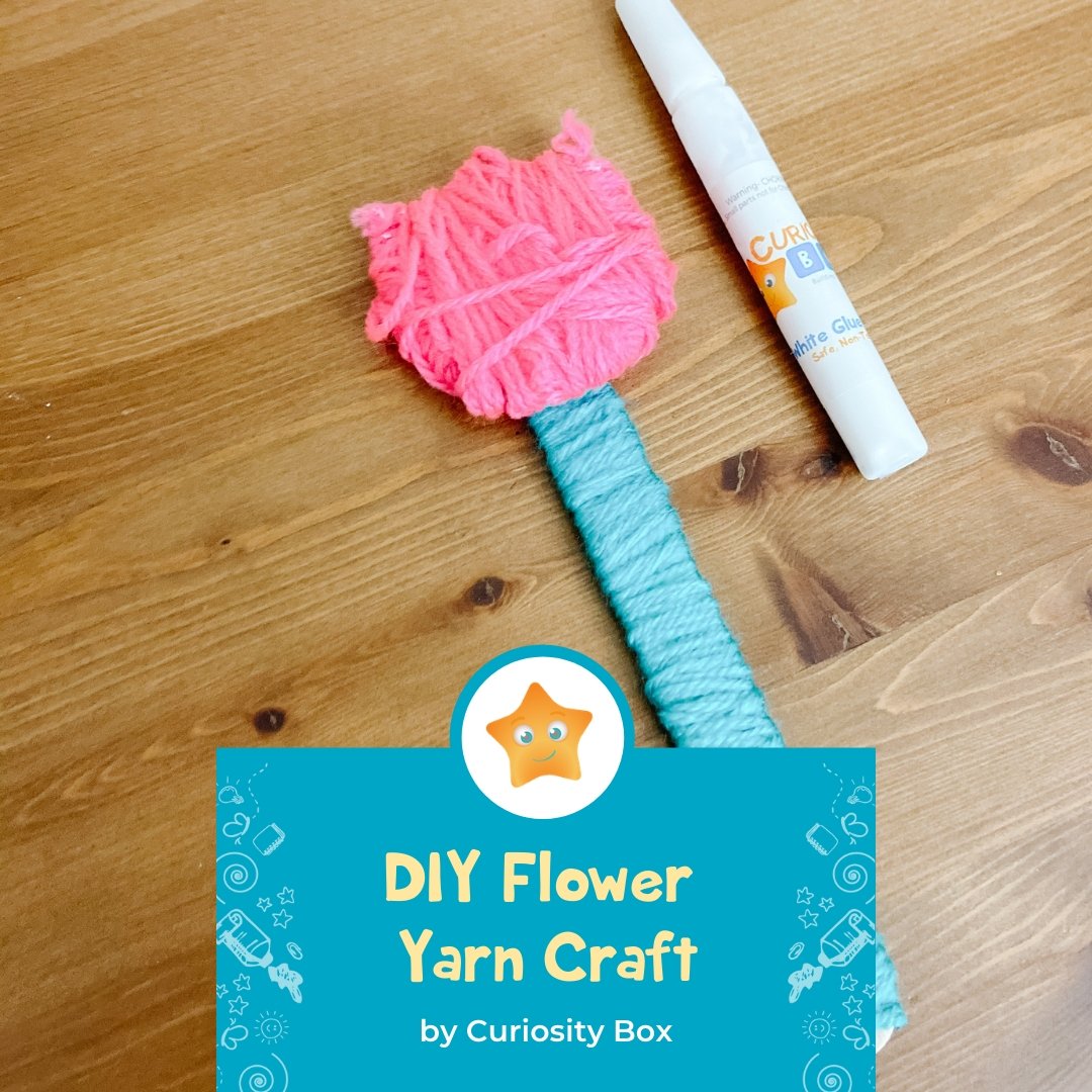 DIY Flower Yarn Craft