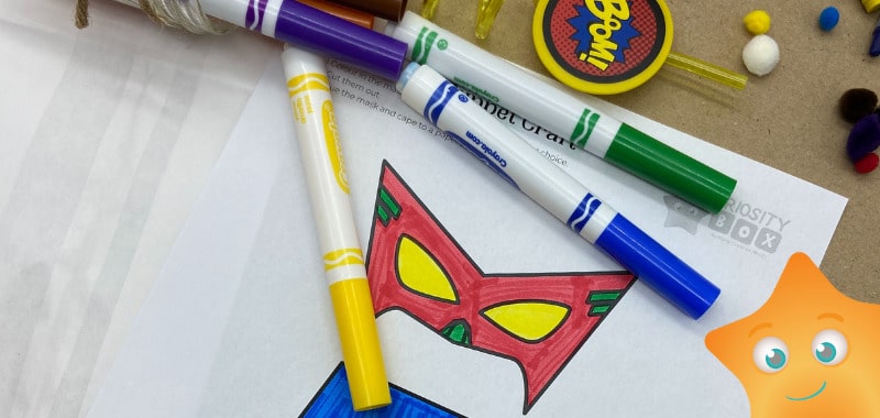 Superhero Puppet Craft