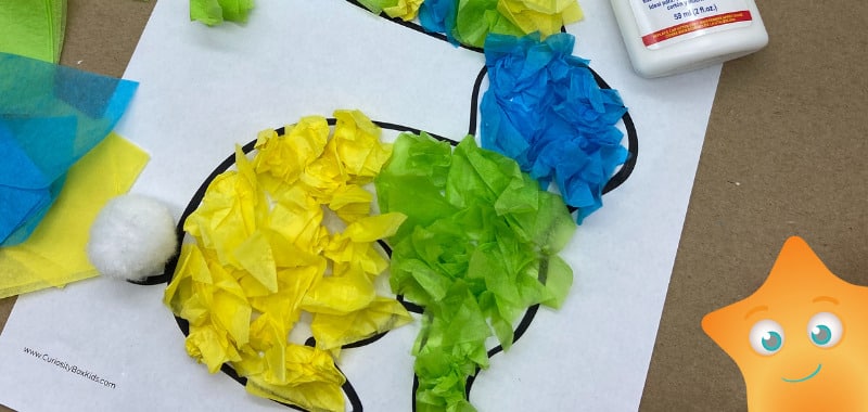 Tissue Paper Bunny Craft