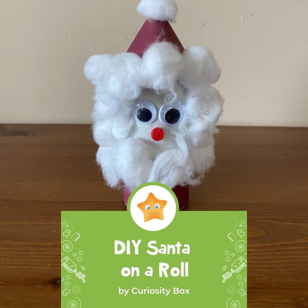 DIY Santa on a Roll