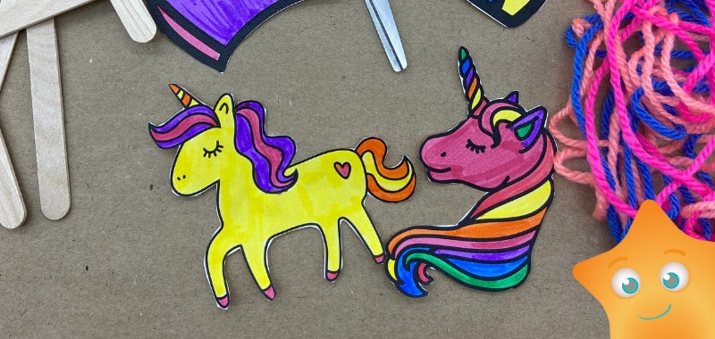 Unicorn Bookmark Craft