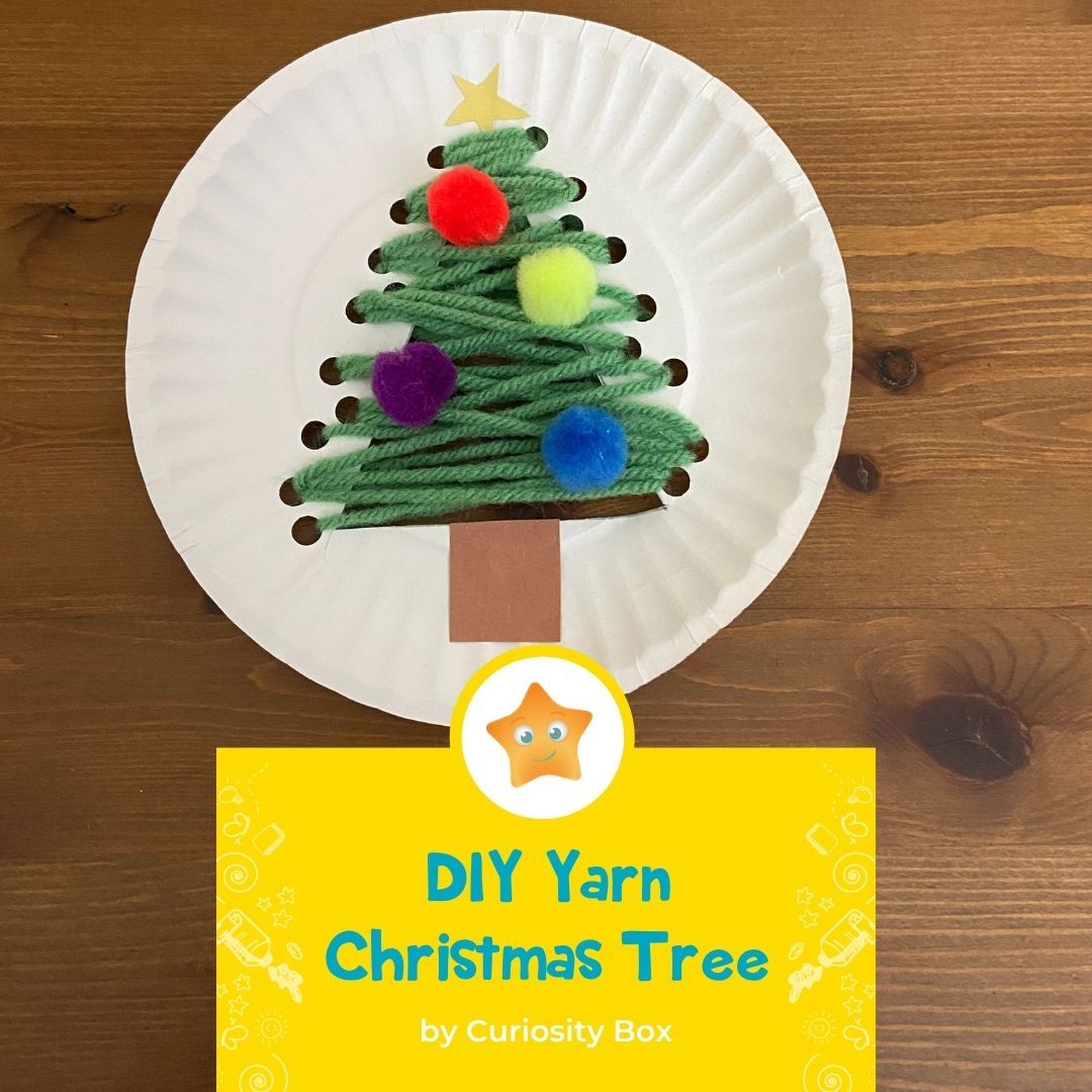 DIY Yarn Christmas Tree