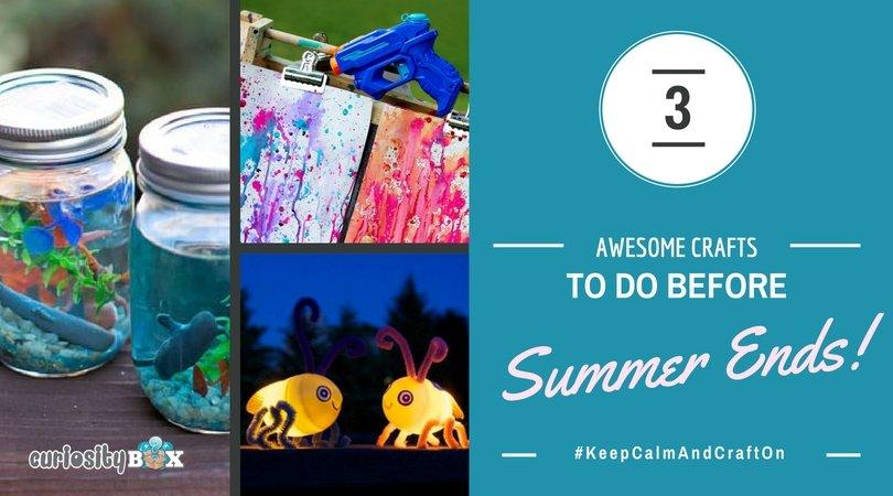 3 Crafts to do Before Summer Ends