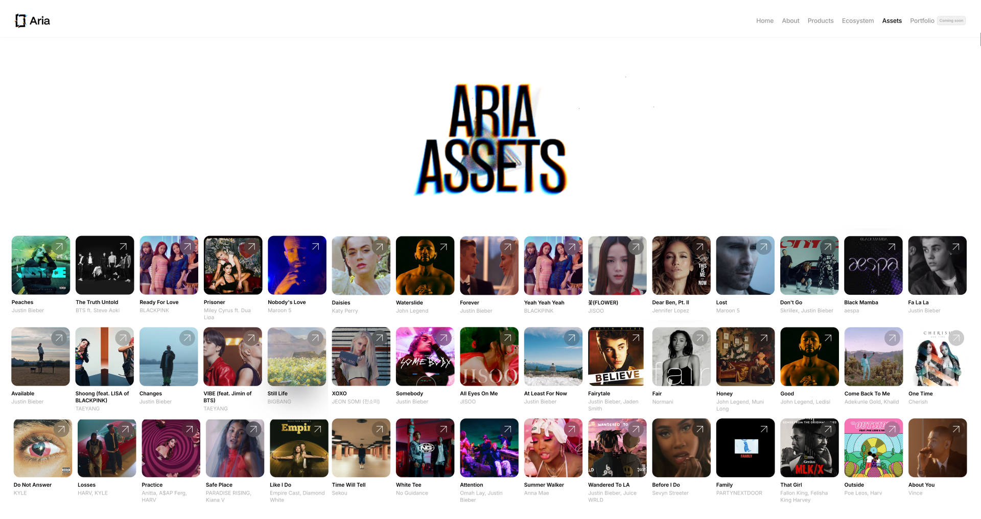 Aria Content Asset