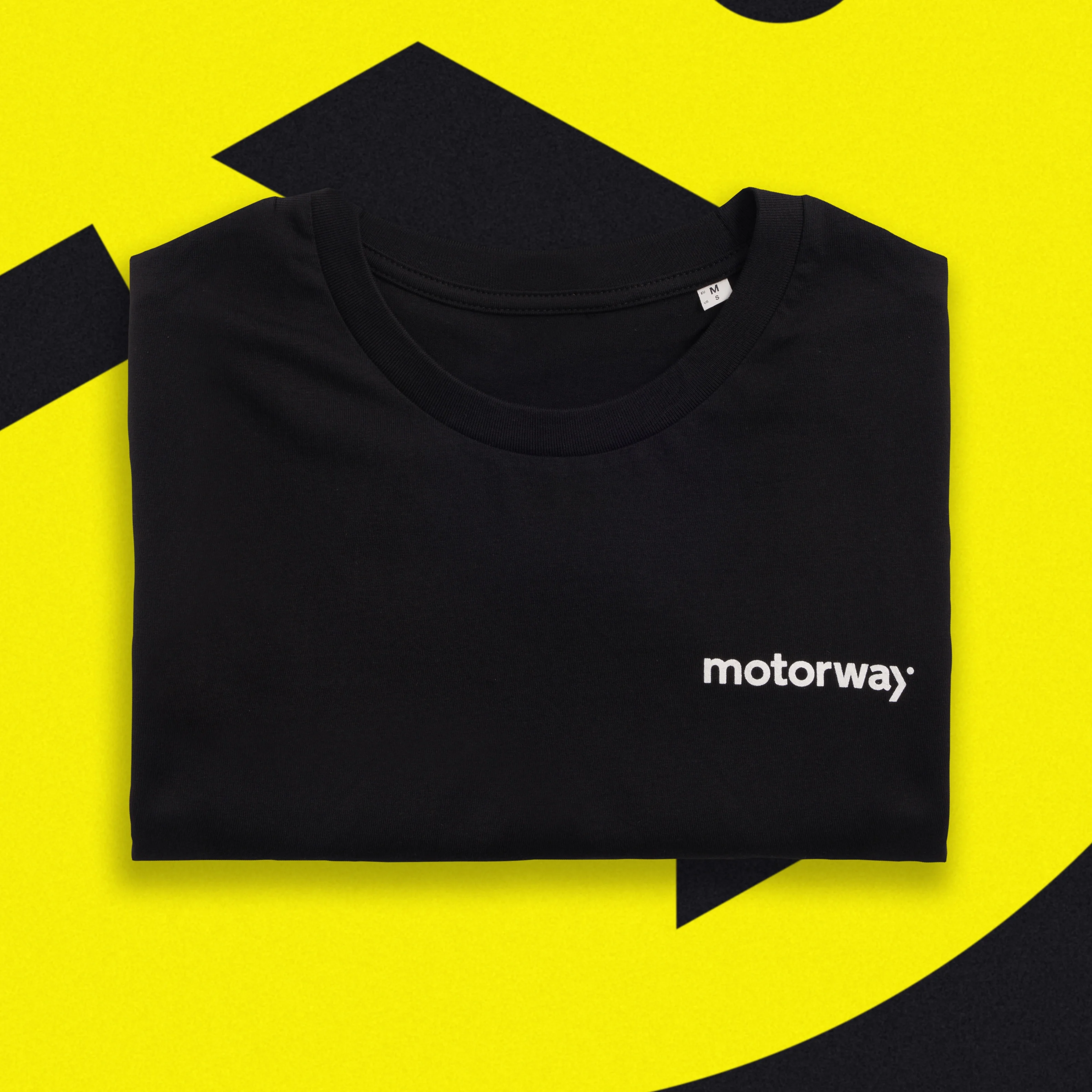 Motorway Go Swag Custom Branded Merchandise Welcome Pack Onboarding t-shirt tee