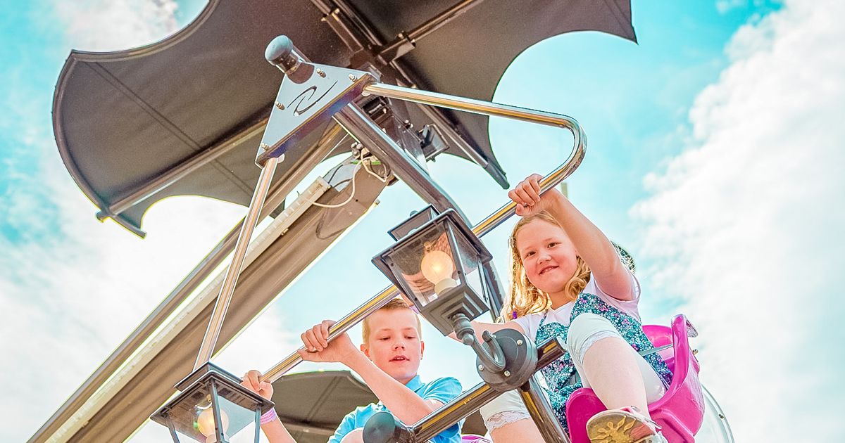 Magic Bikes kiddie ride in Särkänniemi