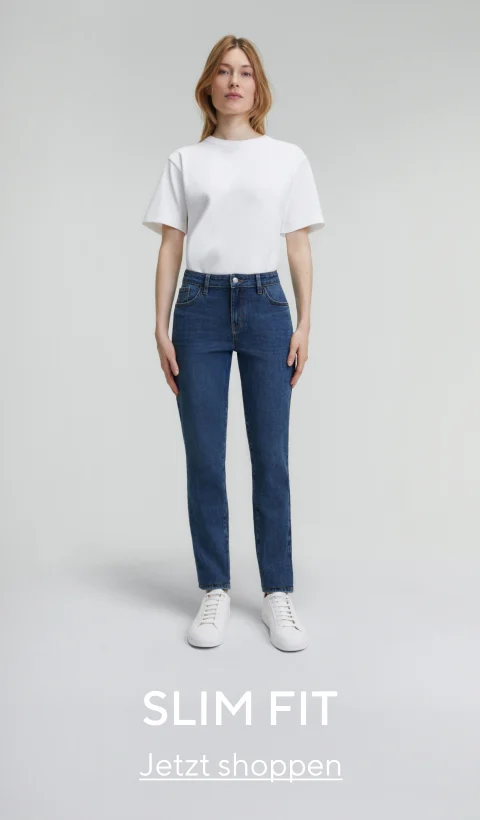 Jeans Fit Guide Damen Slim Fit Jeans