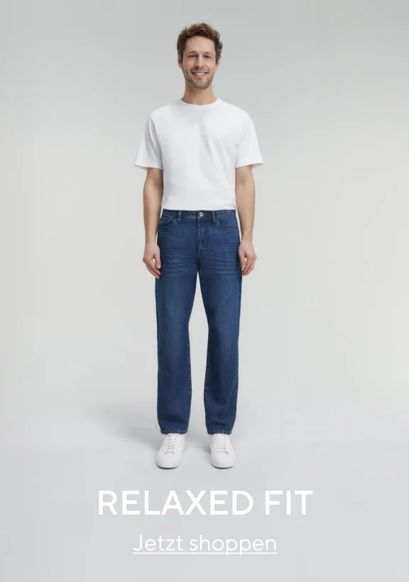 Jeans Fit Guide Herren Relaxed Fit