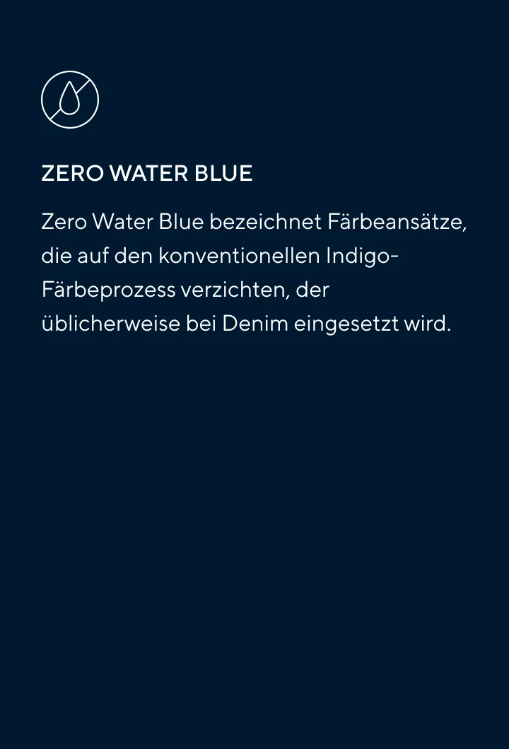 Verfahren 1 - Zero Water Blue 