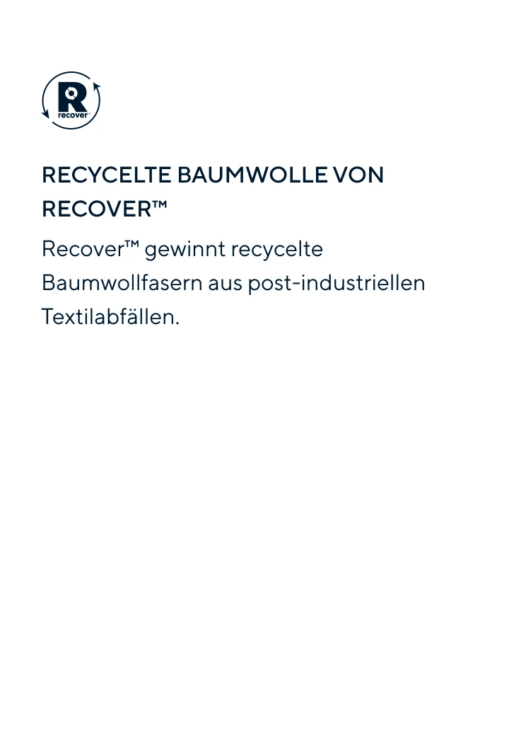 Materialien  2 - Recycelte Baumwolle von Recover