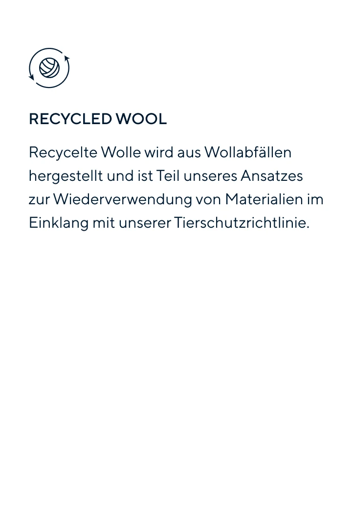 Materialien 4 - Recycled Wool