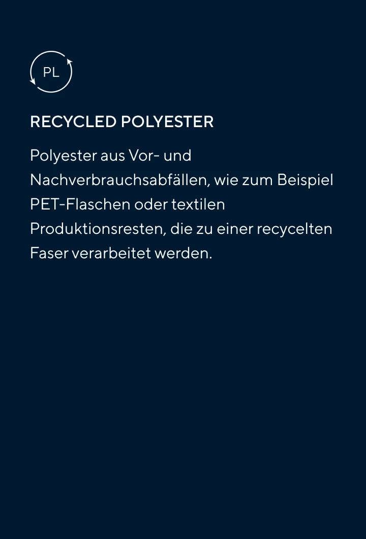Materialien 5 - Recycled Polyester 