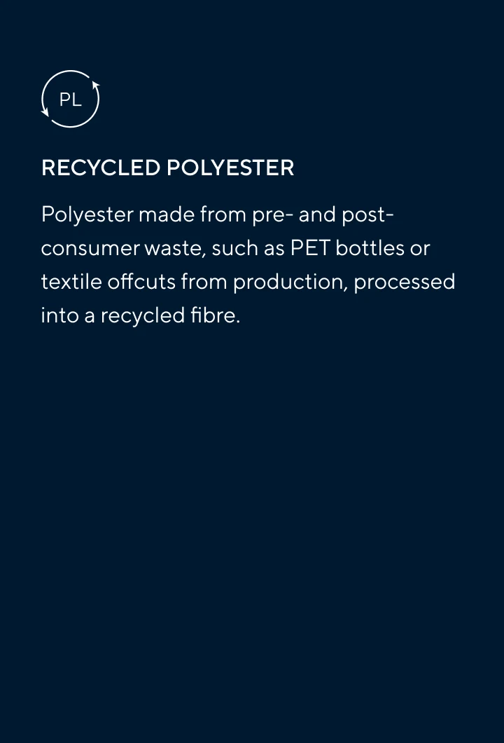 Materialien 5 - Recycled Polyester 