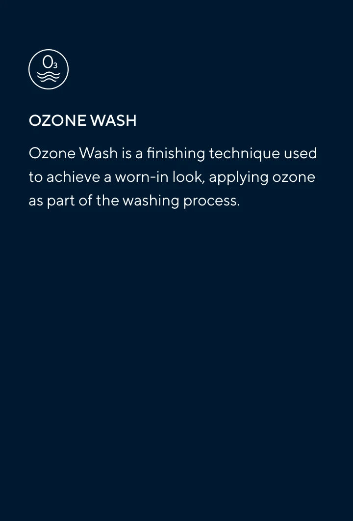 Verfahren 1 Ozone Wash 