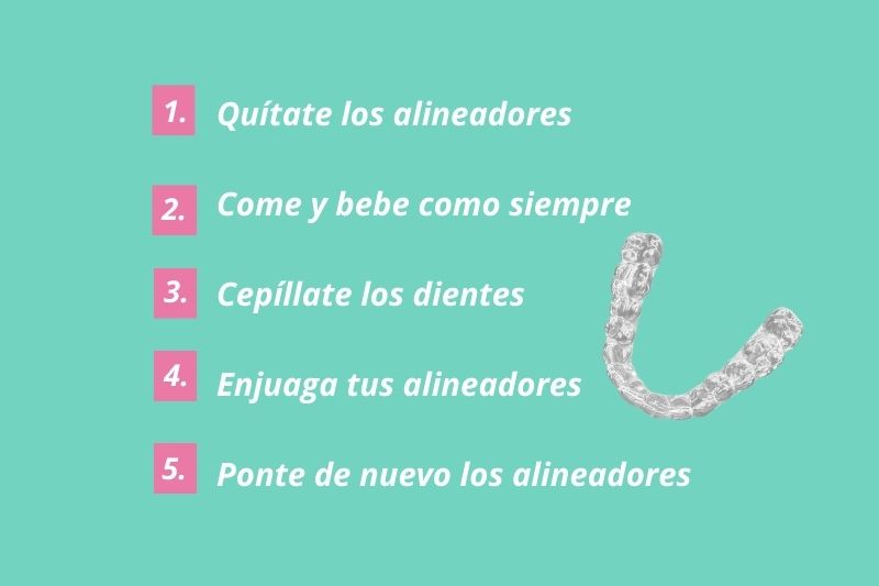 Top 5 consejos para comer y beber con alineadores transparentes