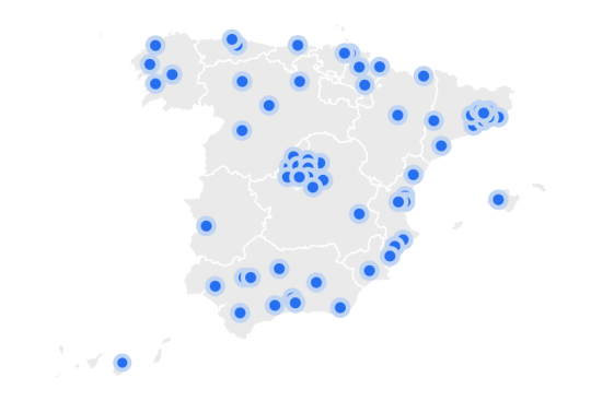 map partners praxis Spain 03.03