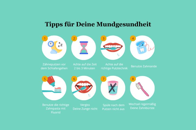 Top 8 Cleaning Tipps für Deine Mundgesundheit