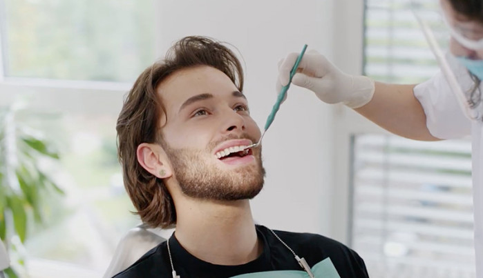 Patrick beim Zahnarzt