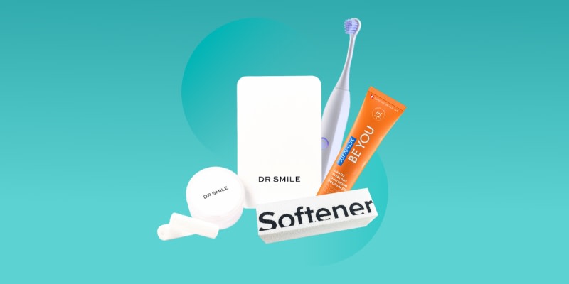 DR SMILE gebitreinigingsproducten