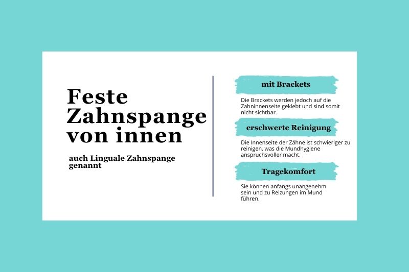 Feste Zahnspangen bei Erwachsenen  