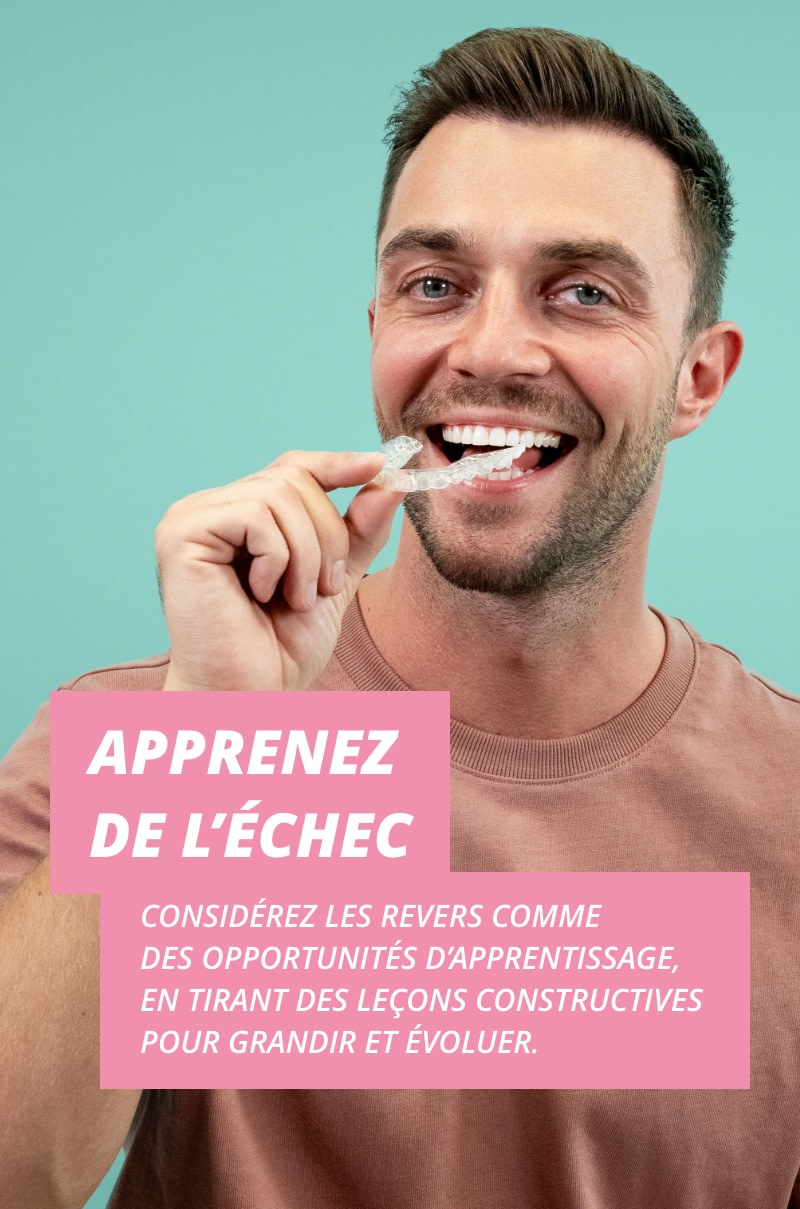 Conseil pour gagner en confiance en soi : apprenez de l'échec
