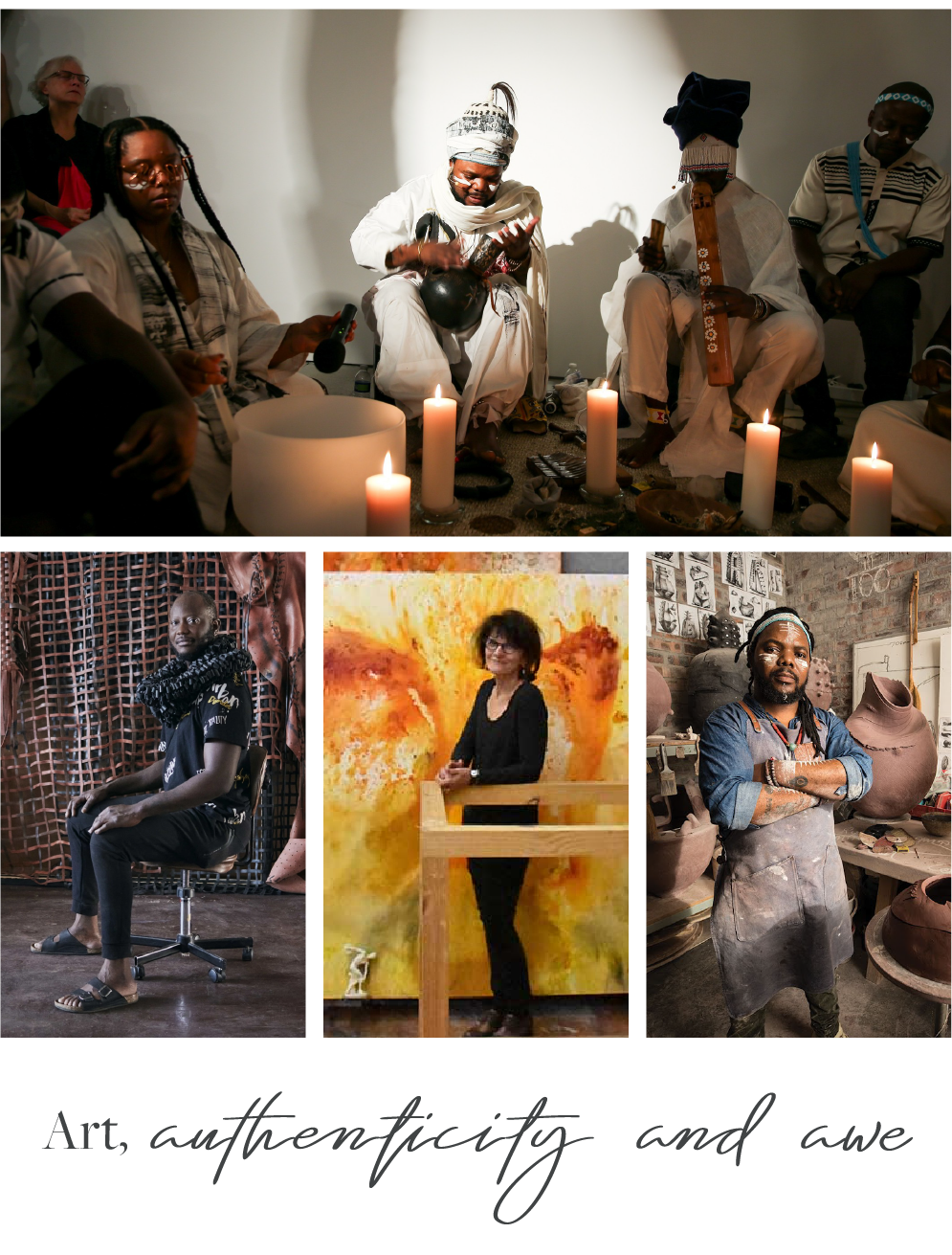 Art, authenticity and awe