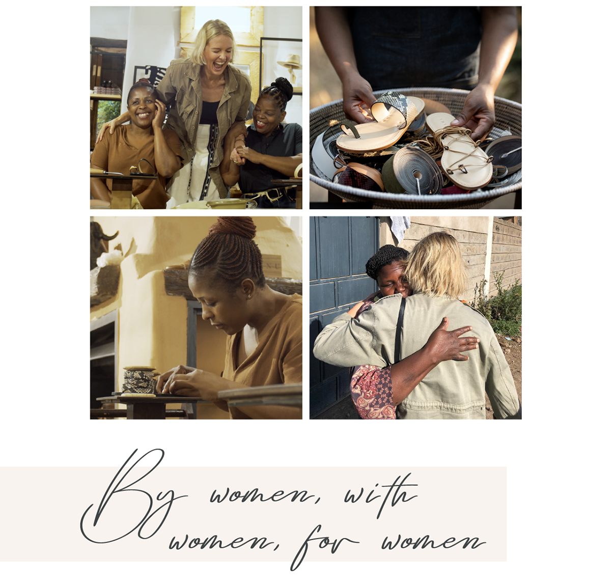 By women, with women, for women