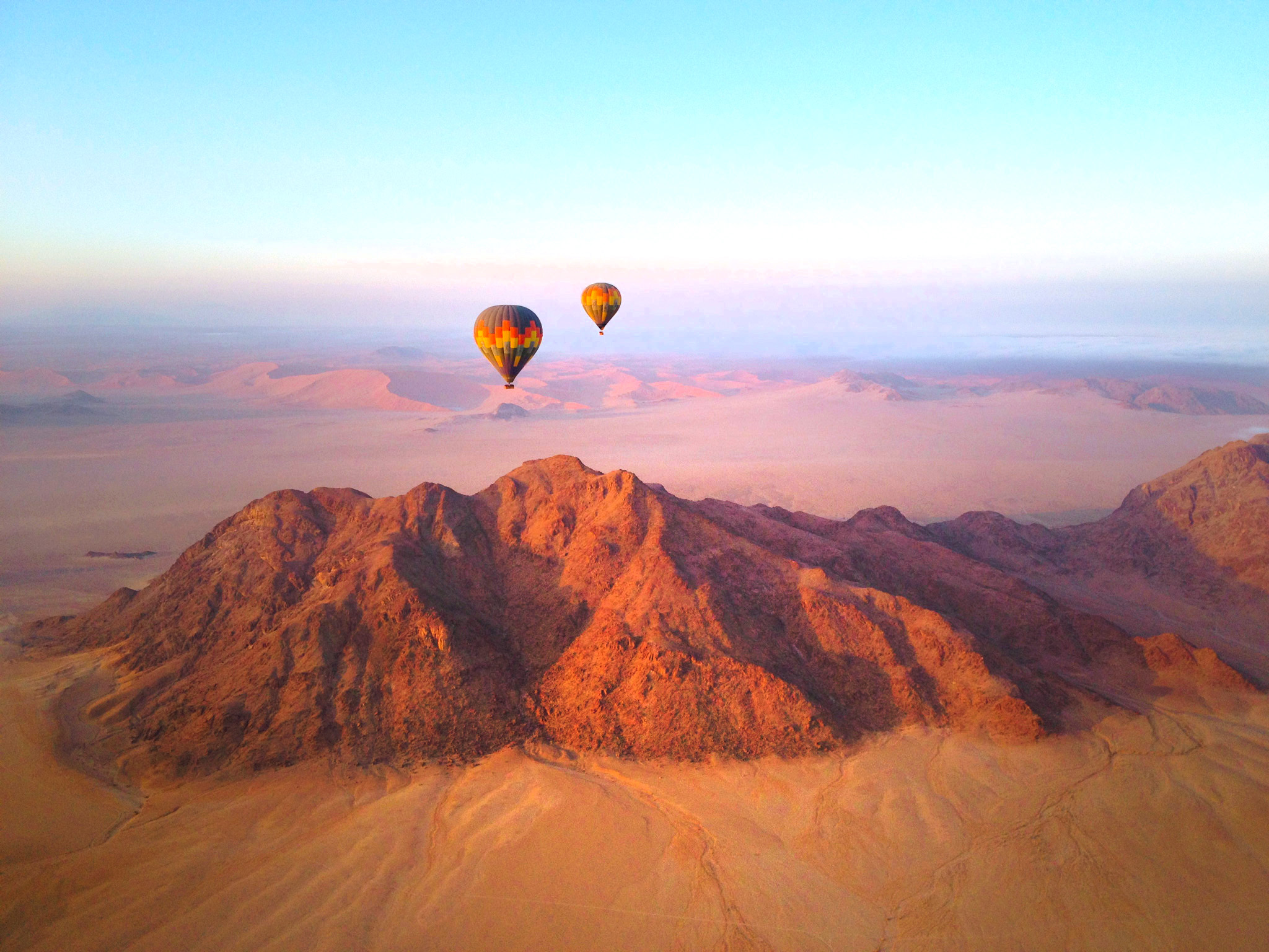 Journey of contrasts