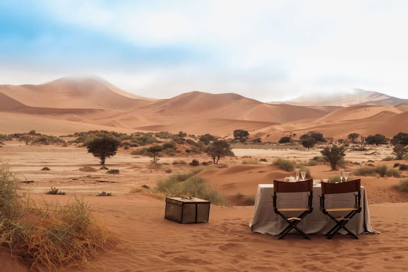ROAR AFRICA Luxury Destinations Namibia Desert Picnic