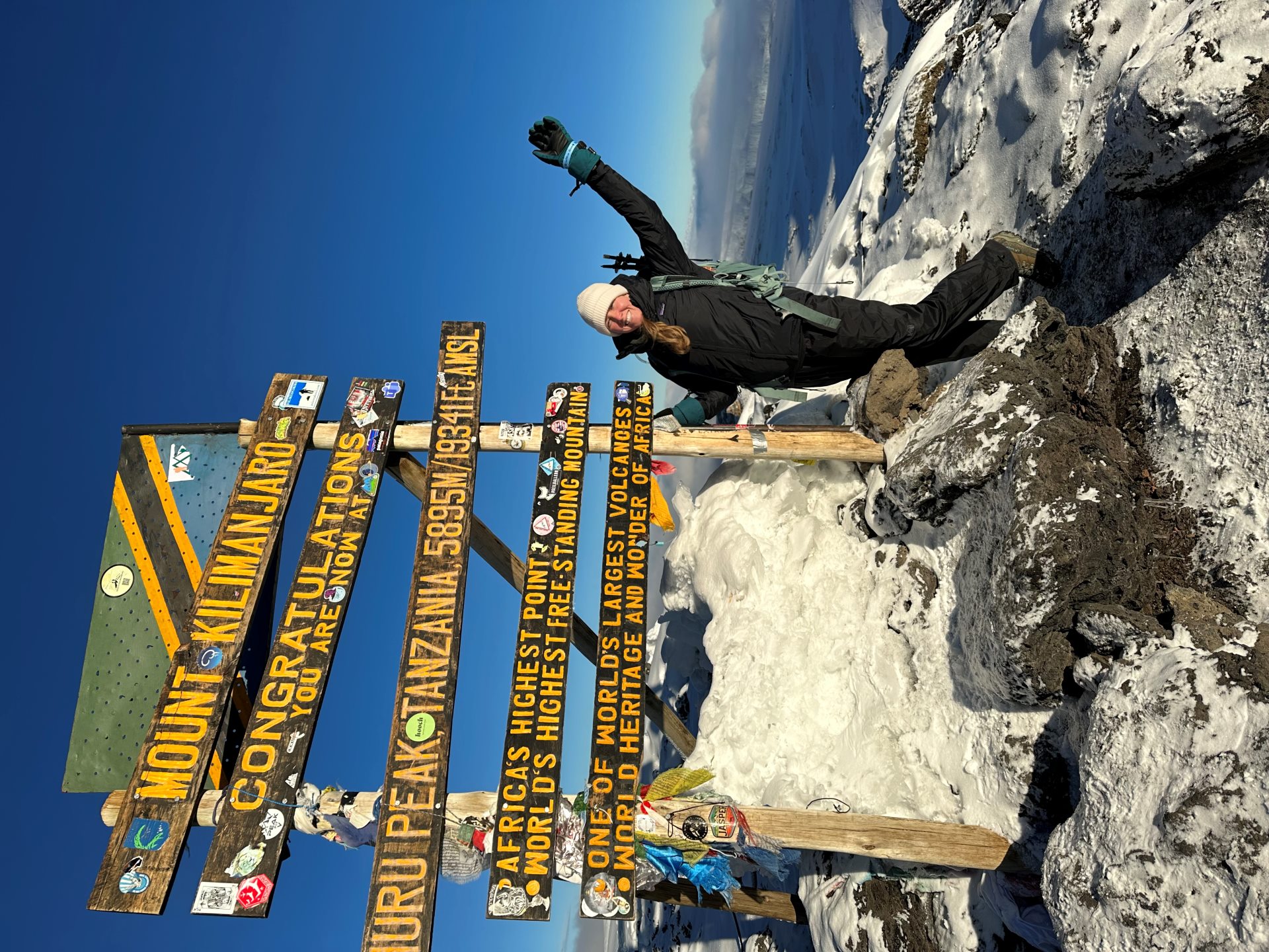 Testimonial Mary Tilson MtKili Summit Tanzania