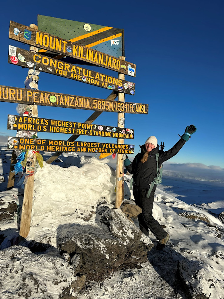 Testimonial Mary Tilson MtKili Summit Tanzania