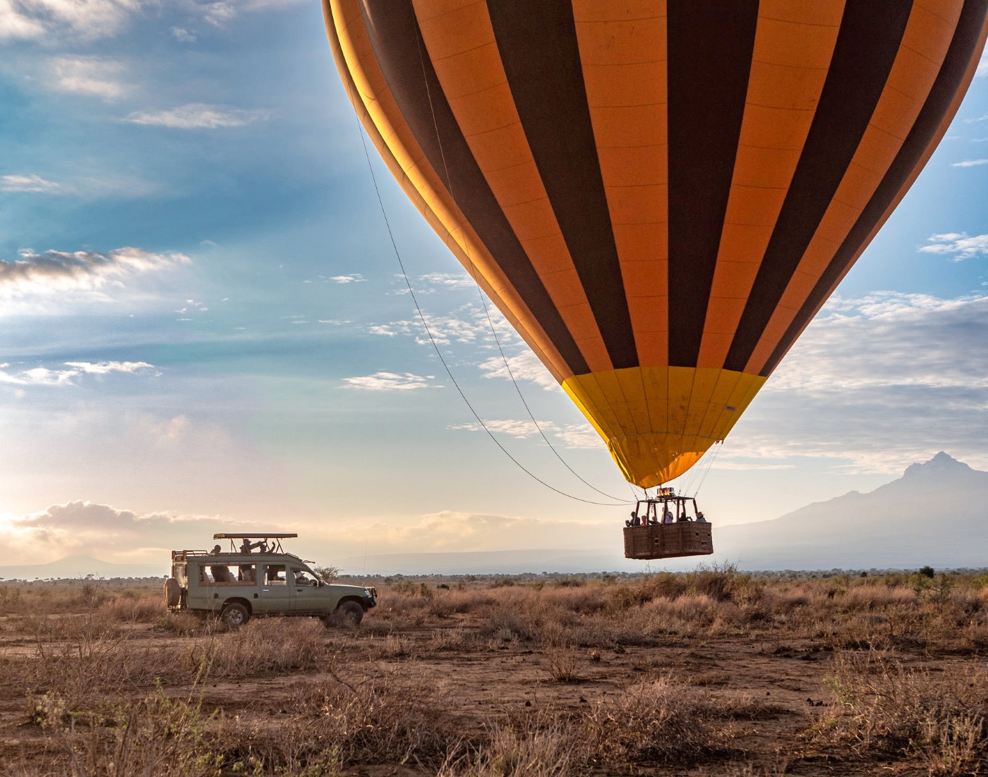 Angama Amboseli Activites Hot Air Balloon Kenya AA2