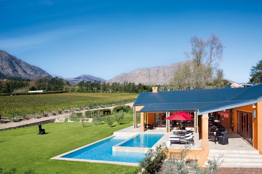 La Residence Vineyard SuiteFourPoolArea Franschhoek SouthAfrica TRP