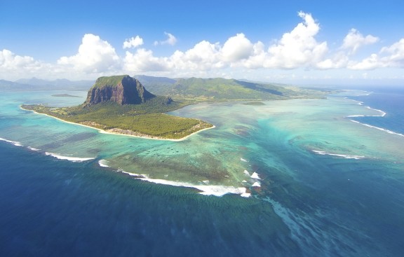 Bird's Eye View of Mauritius in East Africa - ROAR AFRICA