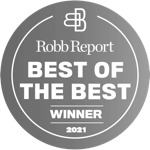 Awards : Robb Report > Best of the Best > Winner 2021