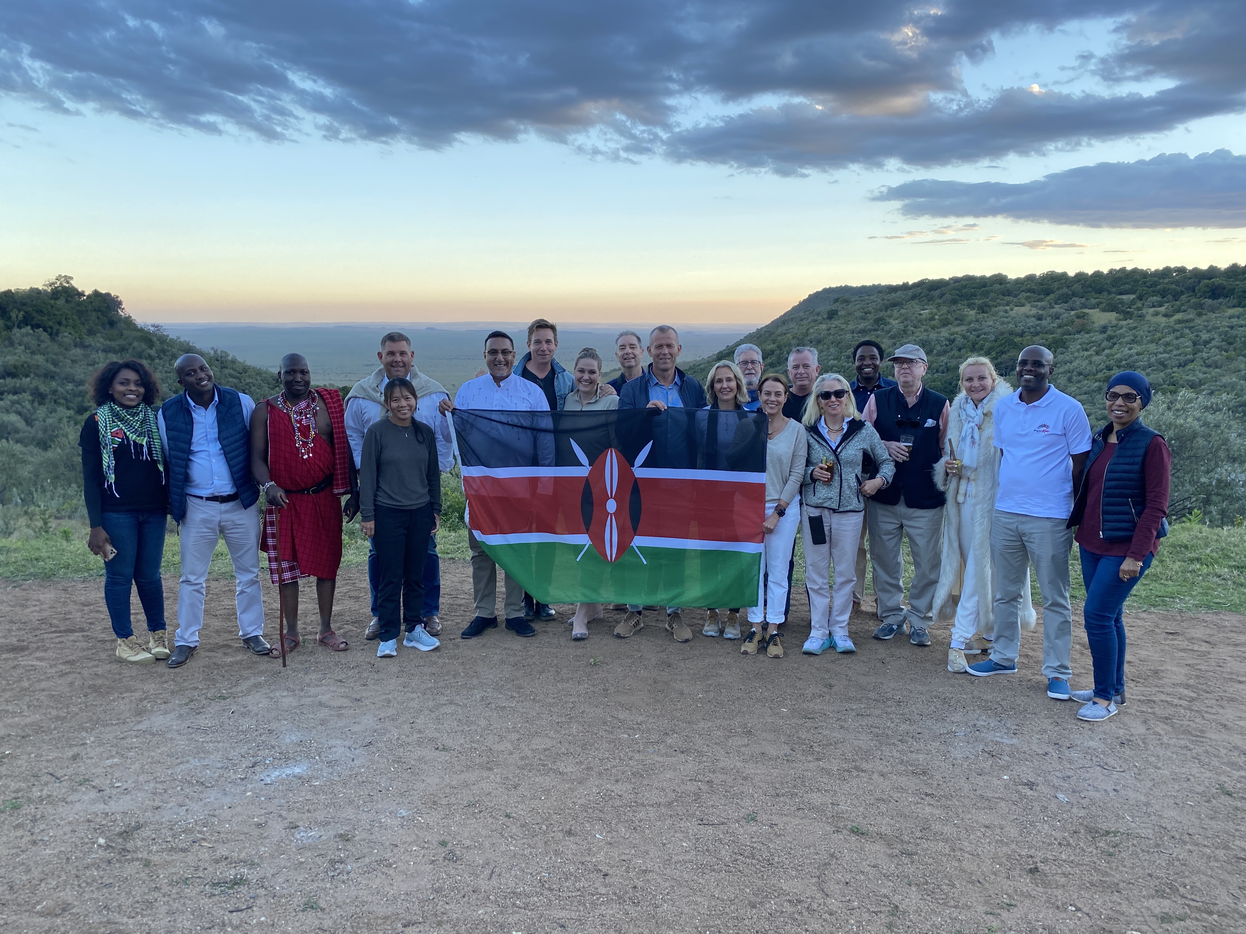 Emirates Kenya Group Photo 