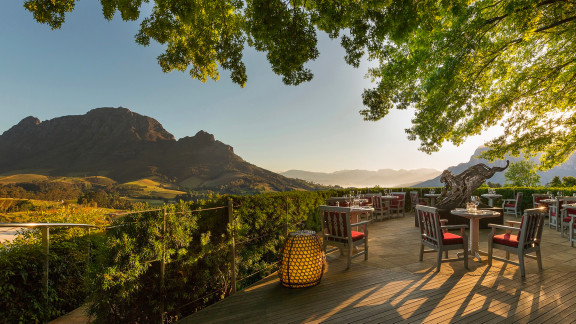 Sunny View of Delaire Graff Estate Restaurant, Stellenbosch, South Africa - ROAR AFRICA