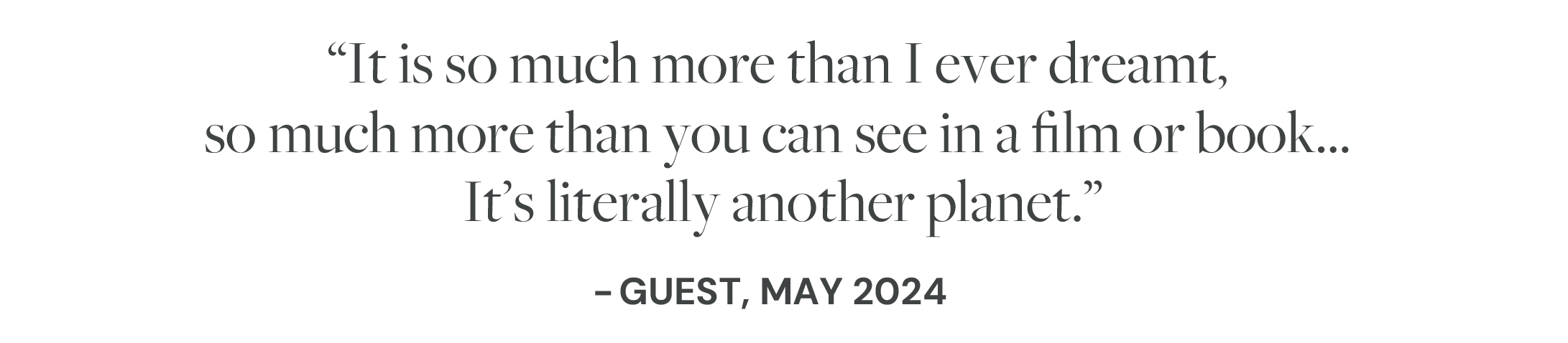 Landing in Namibia Guest Quote