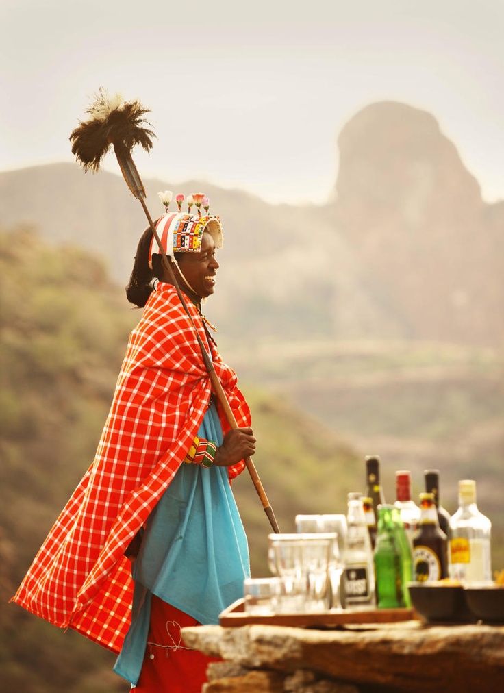 Kenyan Local Greeting Tourists on Luxury African Safari in Kenya - ROAR AFRICA