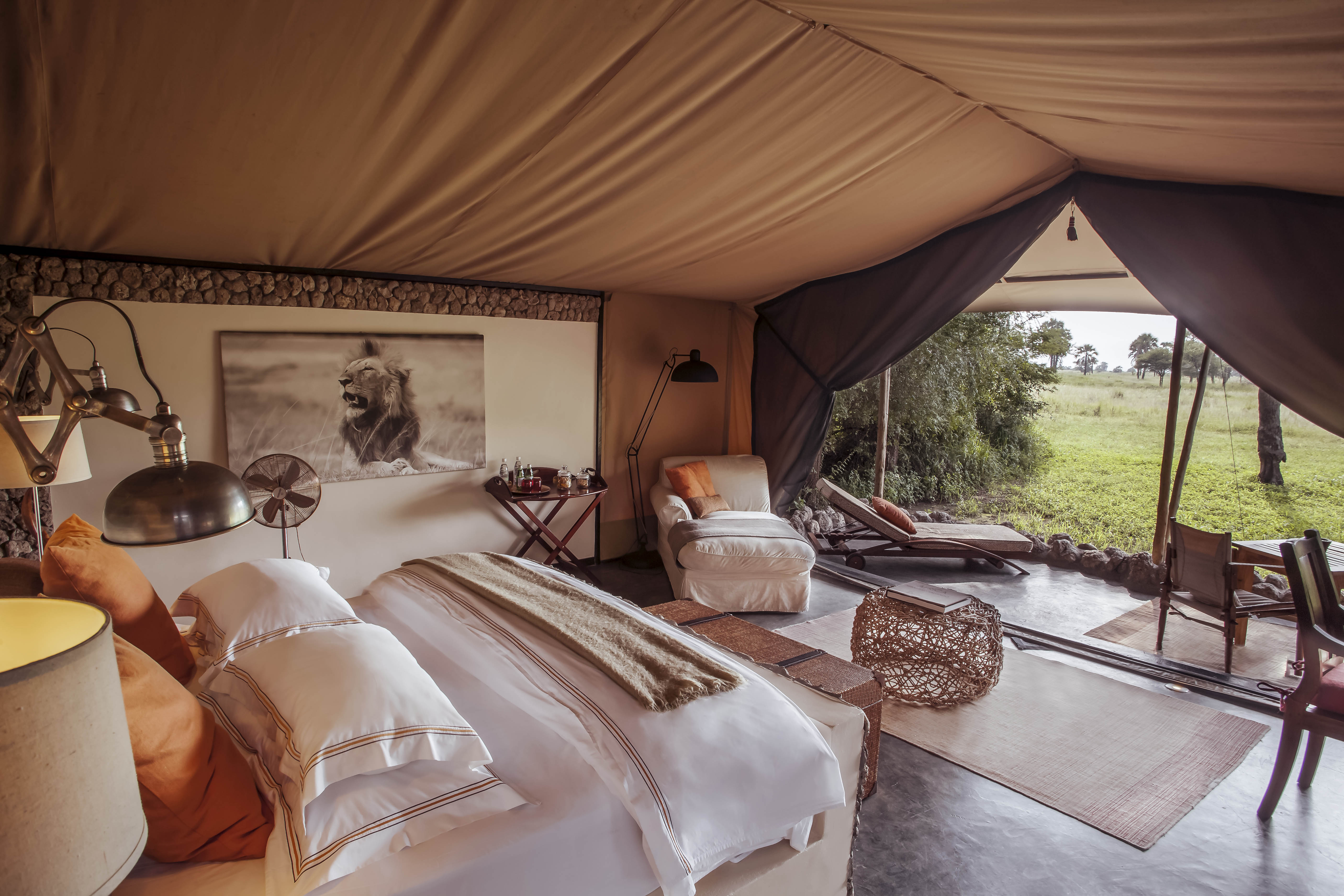 Little Chem Chem luxury tent in Tarangire, Tanzania