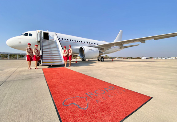 RA Emirates Executive Private Jet A319 GSOE AR