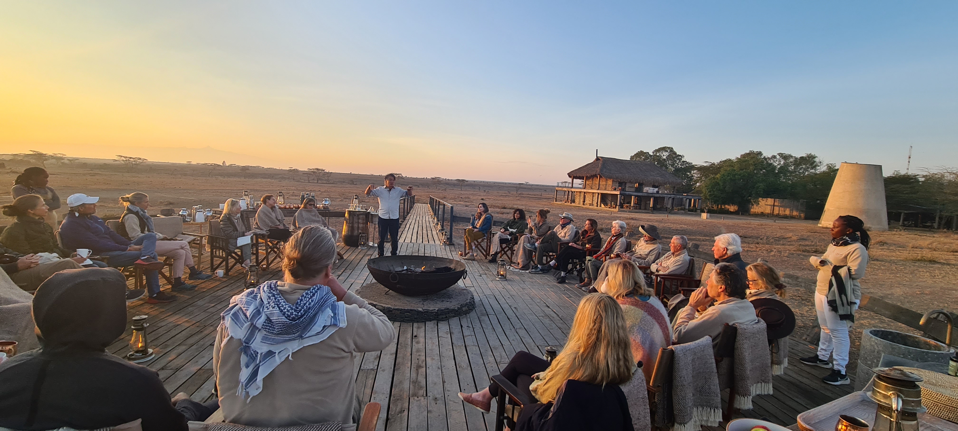 Group of People on Safari: Into the Wild with David Whyte 2023