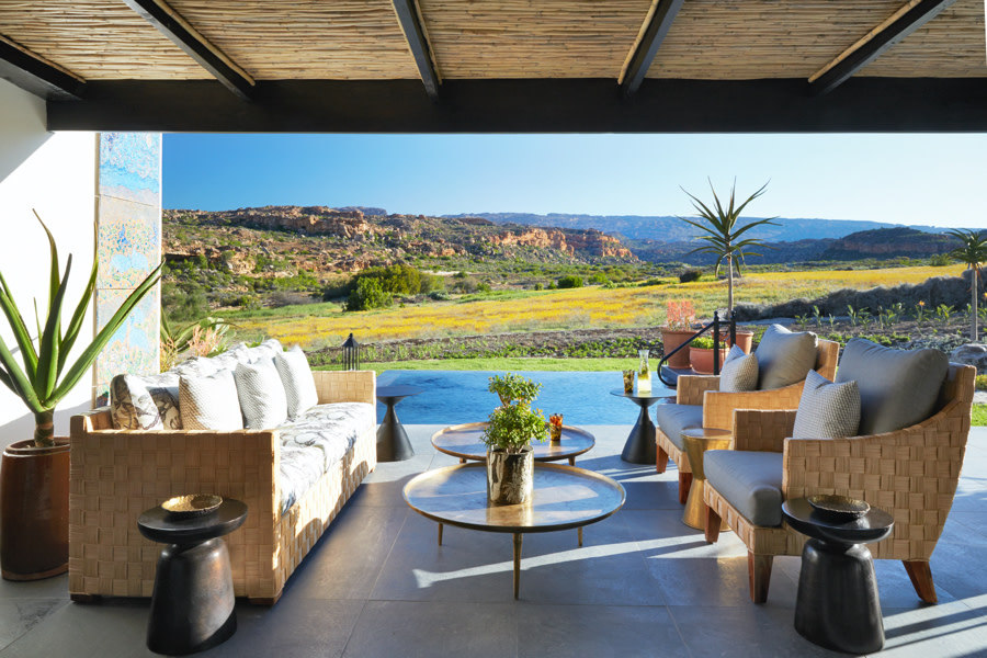View of Valley from Cederberg House - Bushman’s Kloof Retreat Luxury Villa
