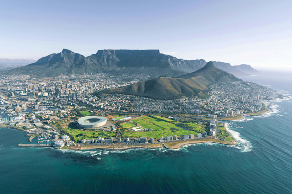 Cape Town Aerial View