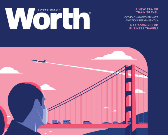Worth Magazine Cover