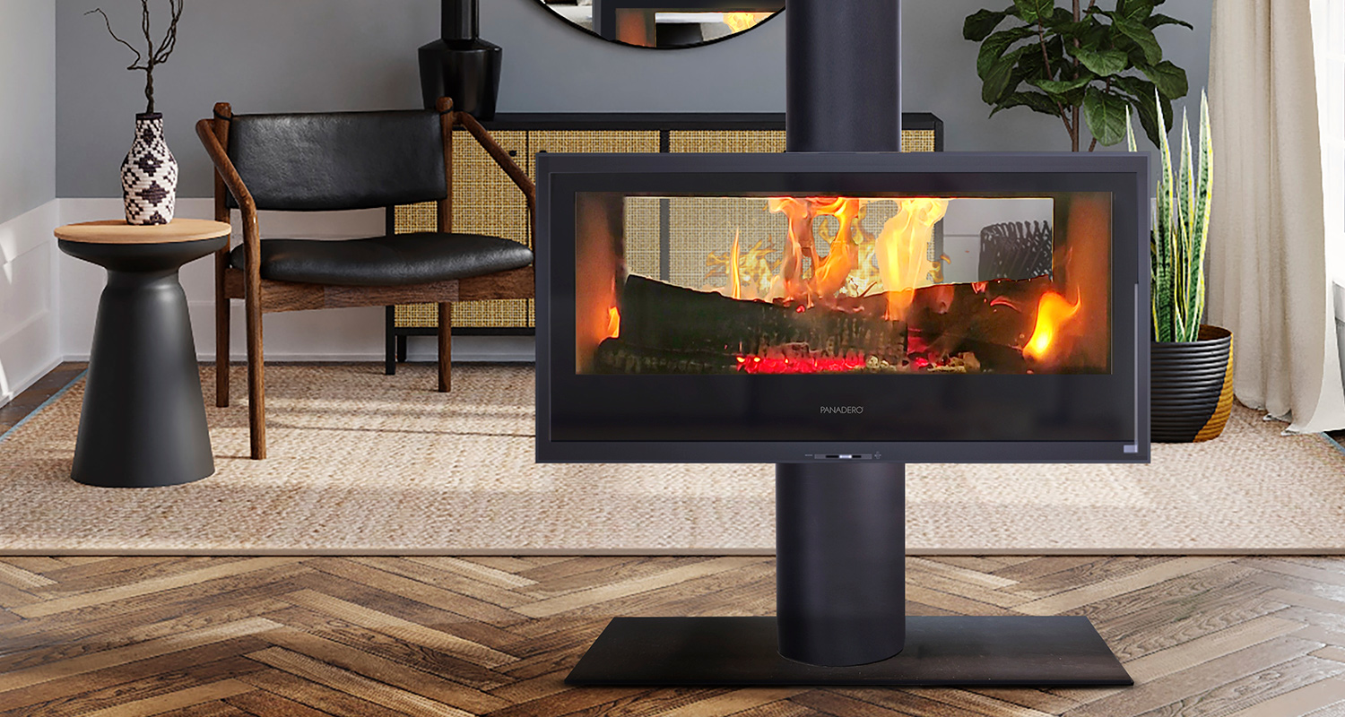 Panadero-takka olohuoneessa.