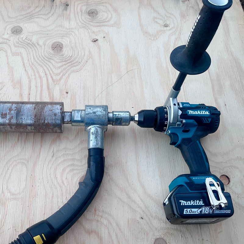 Testissä rakennusalan ammattilaisella akkuporakone Makita DDF492RTJ 18V LXT. Tuote K-Raudan valikoimista!