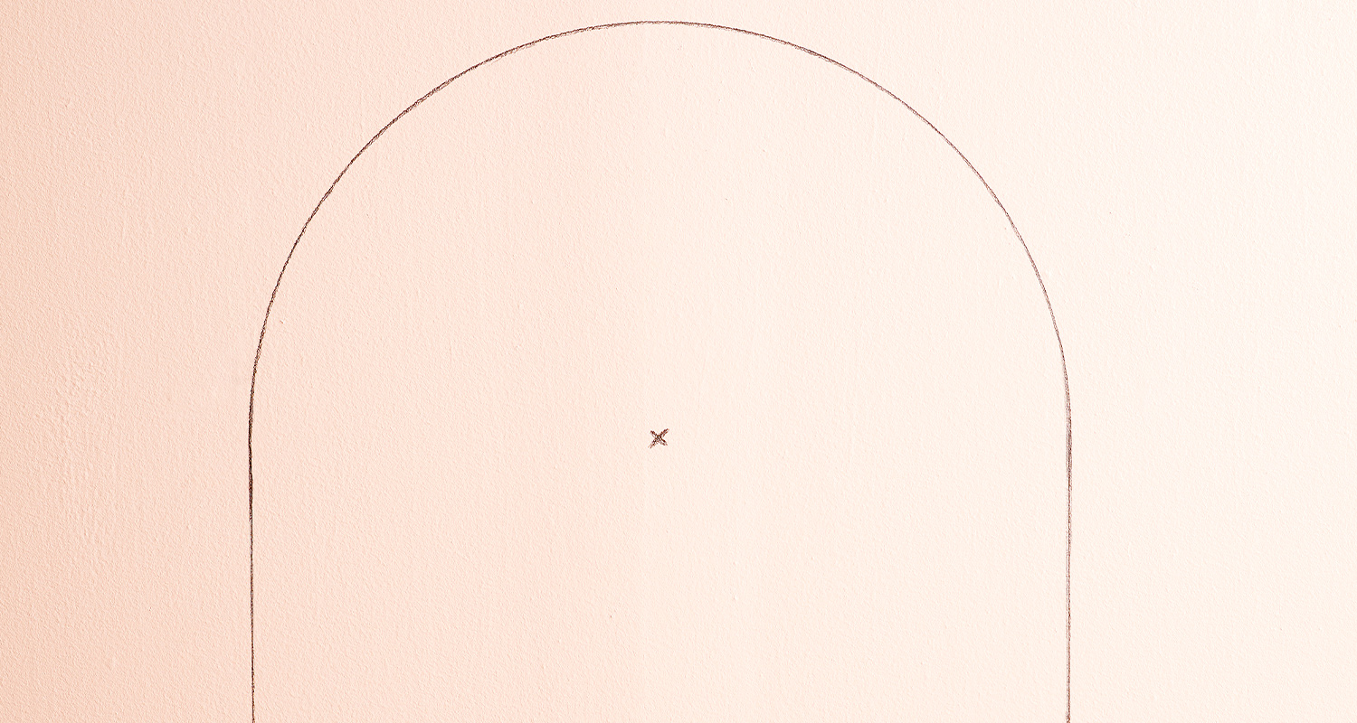 Peilin tehosteseinän teko-ohjeiden vaihe 2. Kuvassa rajattu osuus kokonaisuudessaan.