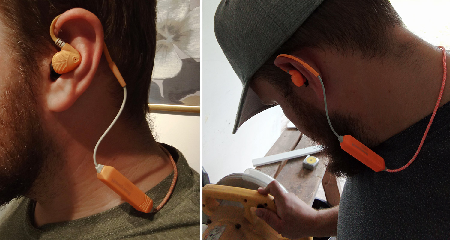 Käytössä Honeywell In-Ear Impact Pro -korvatulpat