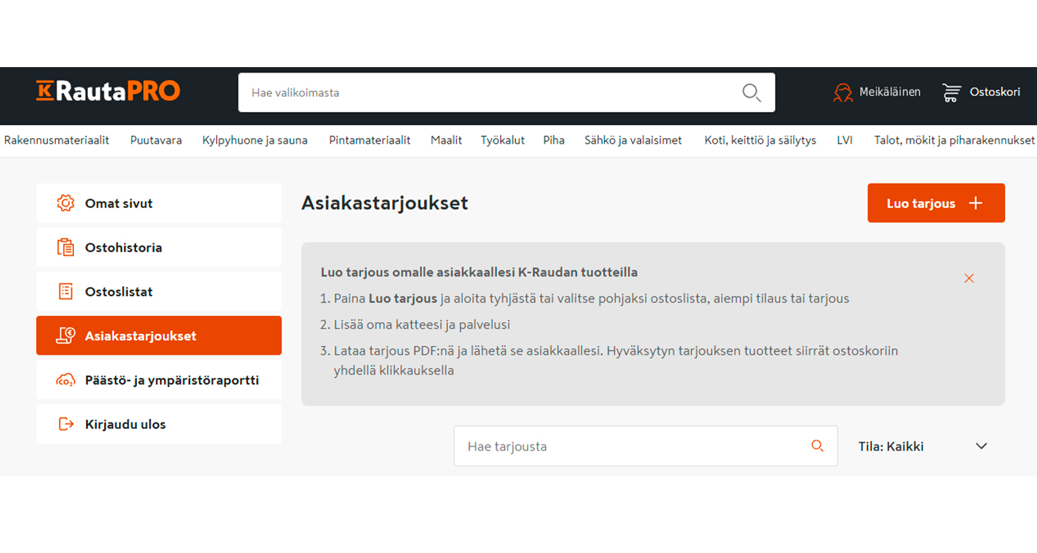 kautapro-asiakastarjoukset-nakyma-ak
